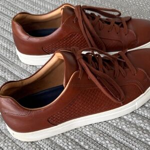Aldo Men's Brown Leather Sneakers Mr.B’s